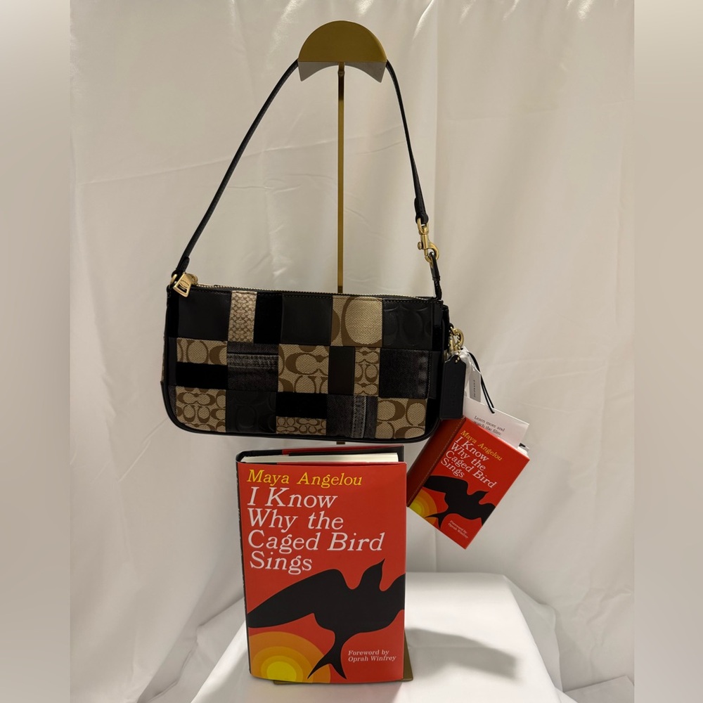 NWT Coach I Know Why The Caged Bird Sings By Maya Angelou Book Bag Charm CFK43 - Picture 8 of 12